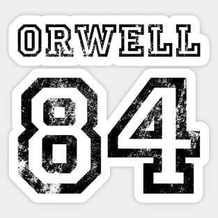 Orwell 84 Sticker